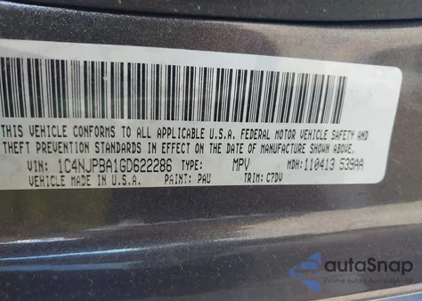 2016 Jeep Patriot Sport from USA, damaged, VIN 1C4NJPBA1GD622286